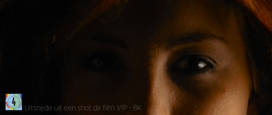 Uitsnede van een beeld uit de film VIP - 4U media filmt op 8K resolutie met 20 stops Dynamic range.