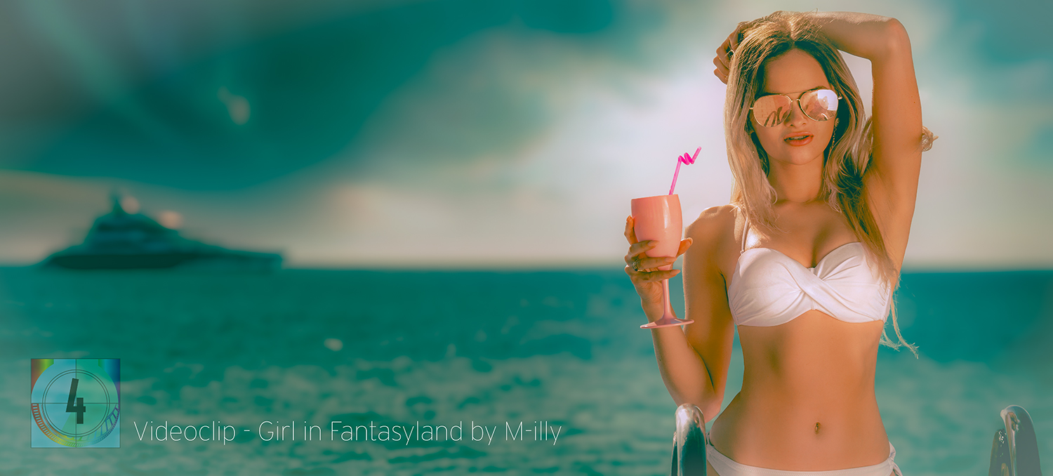 beeld uit videoclip - Girl in Fantasylannd - by M-illy