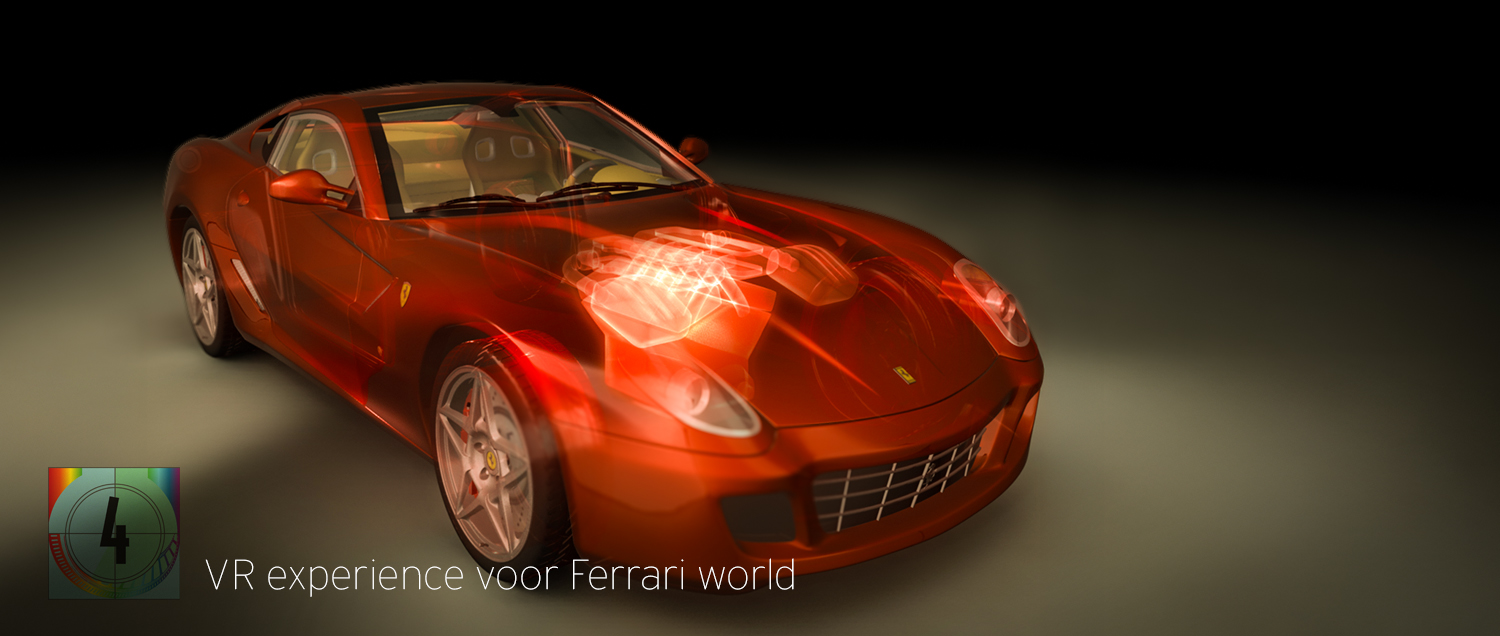 VR experience voor Ferrai World