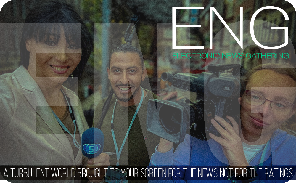 Field Reporters, Electronic news gathering & live broadcasting for world leading news networks